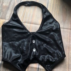 💜💜 Halter Top Shimmery  Slip On Size Small
